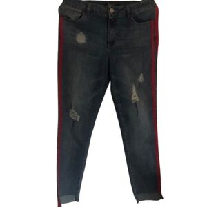 BoomBoom Jeans Double Red Strip Size 11